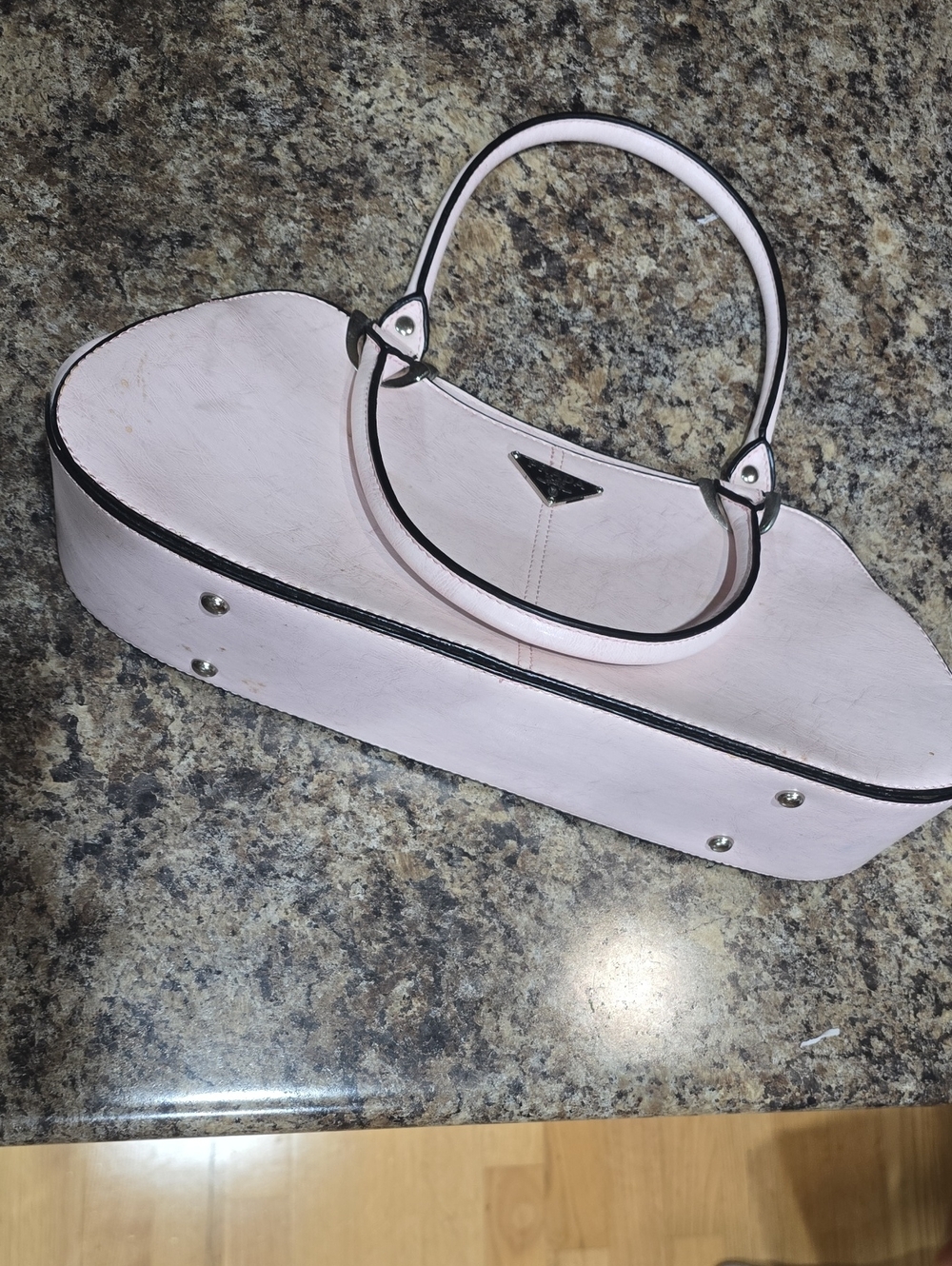Light Pink Women's Top-Handle Bag